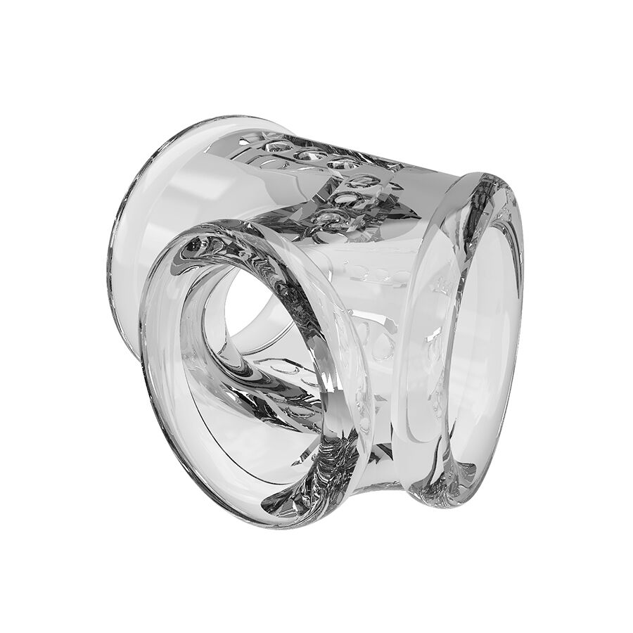 Gaine pénienne courte transparente texturée — PRETTY LOVE MALE