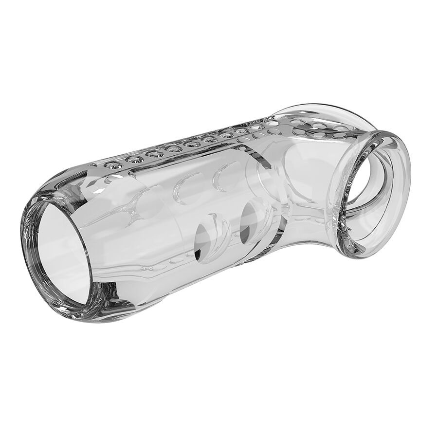 Gaine pénienne texturée transparente — PRETTY LOVE MALE