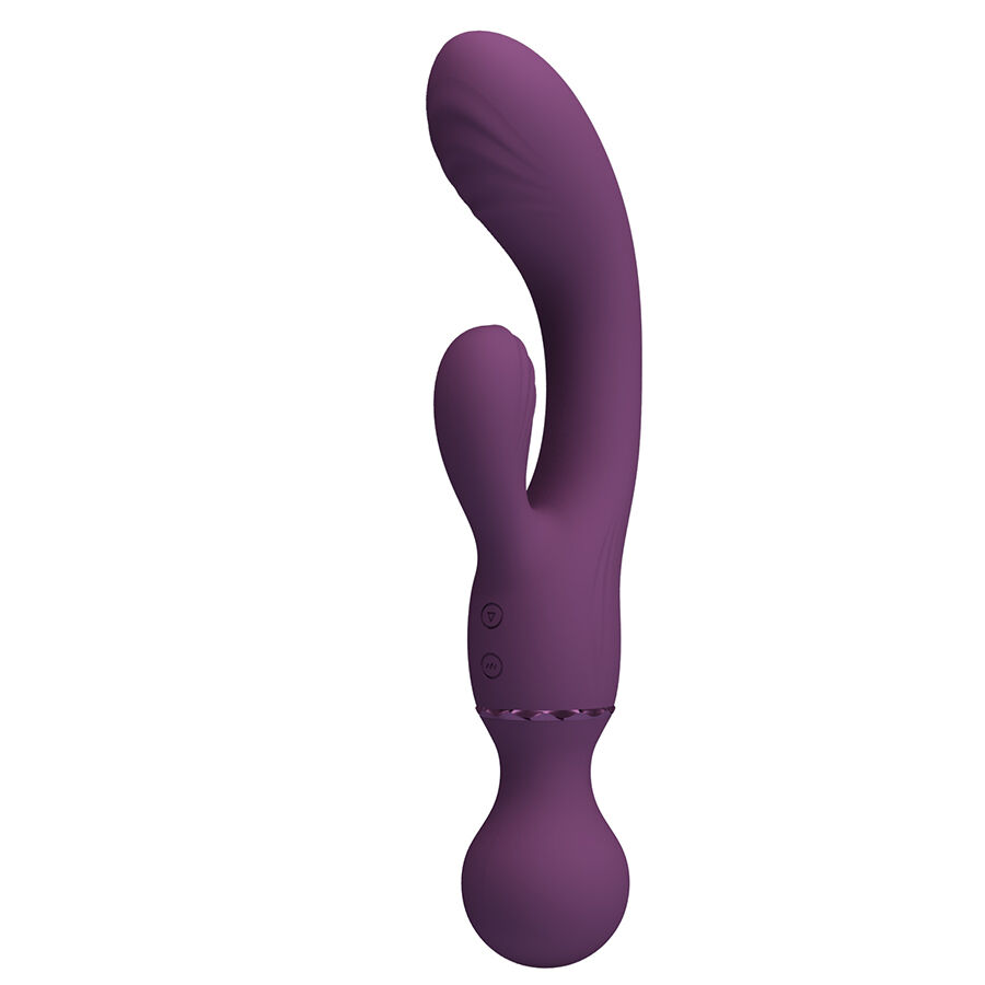 Vibrateur polyvalent à double stimulation — PRETTY LOVE FLIRTATION