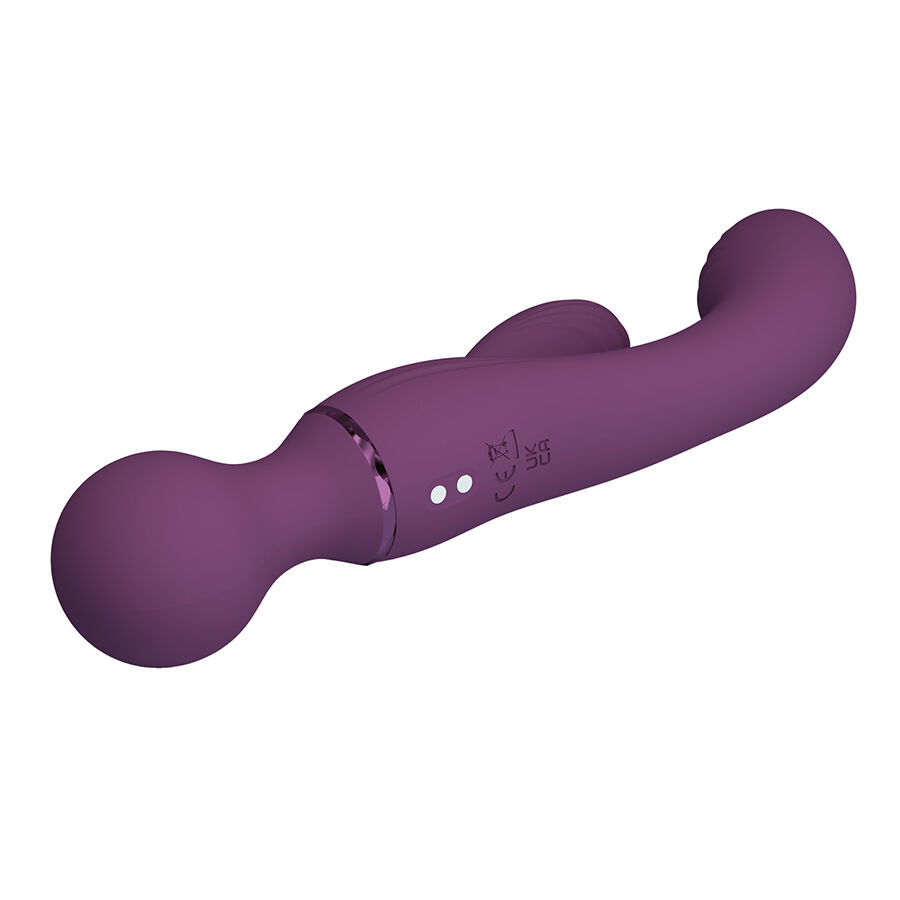 Vibrateur polyvalent à double stimulation — PRETTY LOVE FLIRTATION