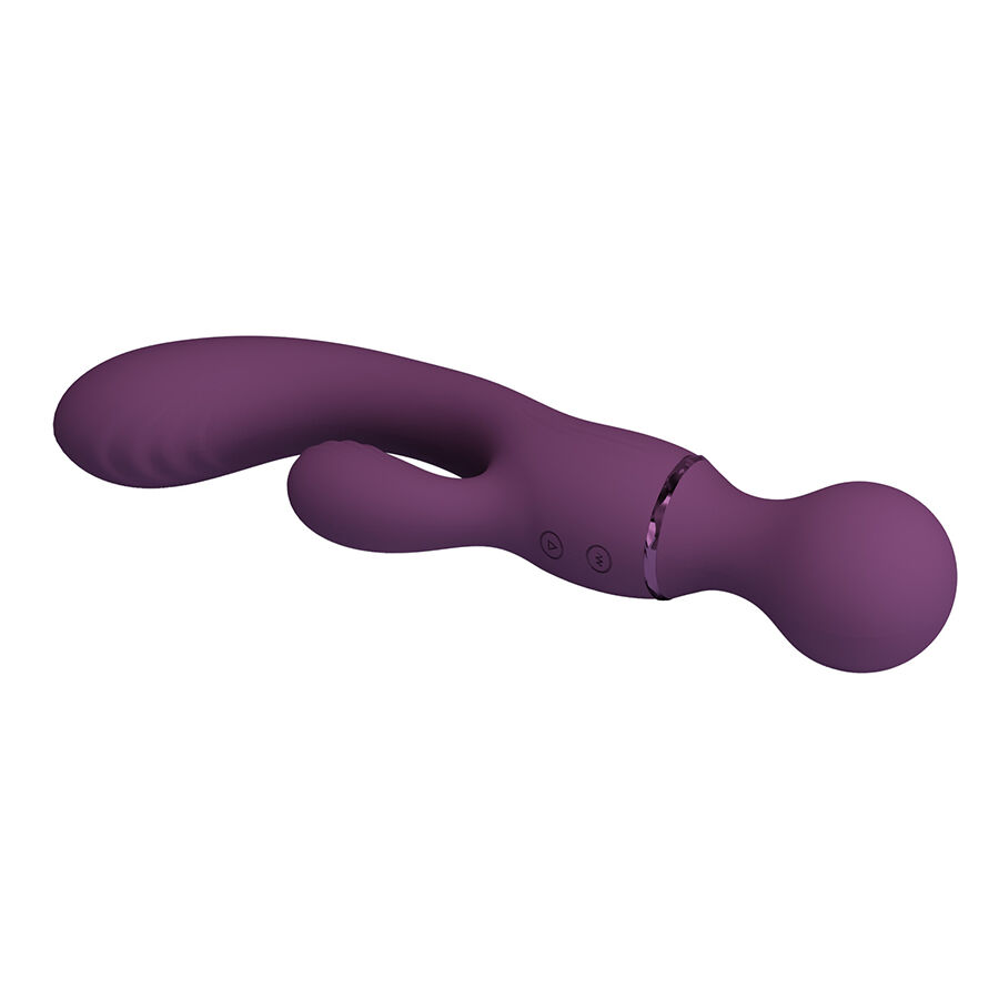 Vibrateur polyvalent à double stimulation — PRETTY LOVE FLIRTATION