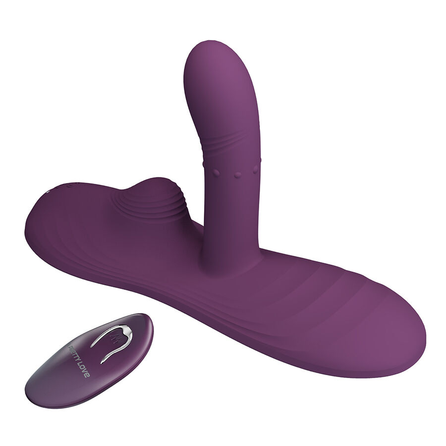 Vibrateur assis mains libres chauffant — PRETTY LOVE FLIRTATION