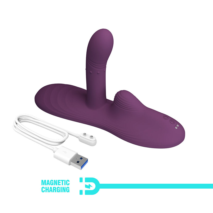 Vibrateur assis mains libres chauffant — PRETTY LOVE FLIRTATION