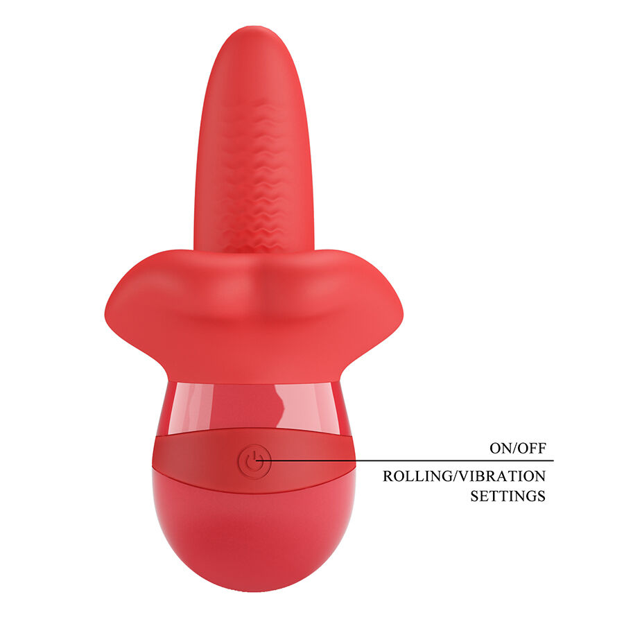 Vibrateur à langue à mouvement orbital — PRETTY LOVE SMART