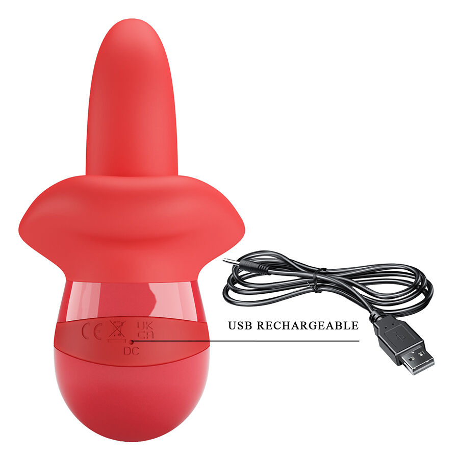 Vibrateur à langue à mouvement orbital — PRETTY LOVE SMART