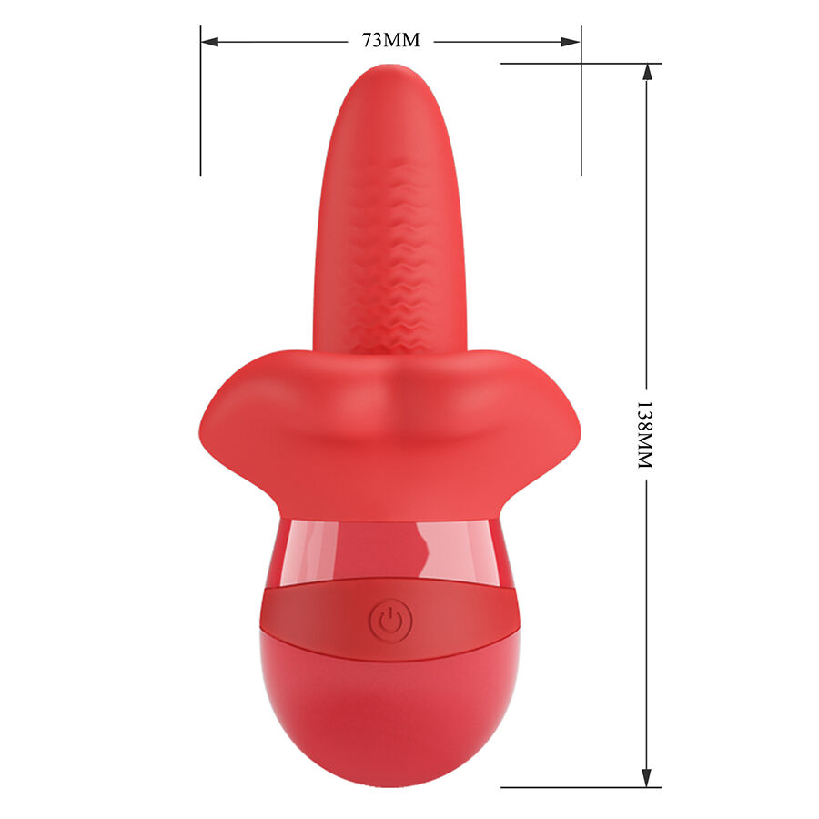 Vibrateur à langue à mouvement orbital — PRETTY LOVE SMART