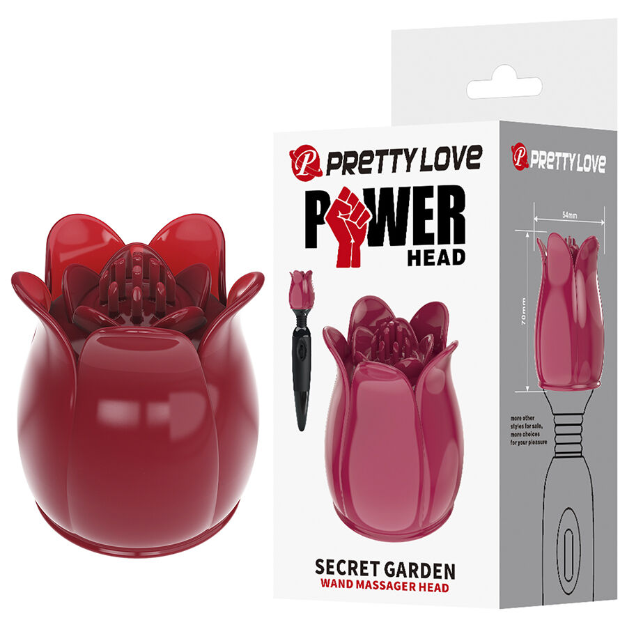 Tête de massage rose élégante — PRETTY LOVE FLIRTATION