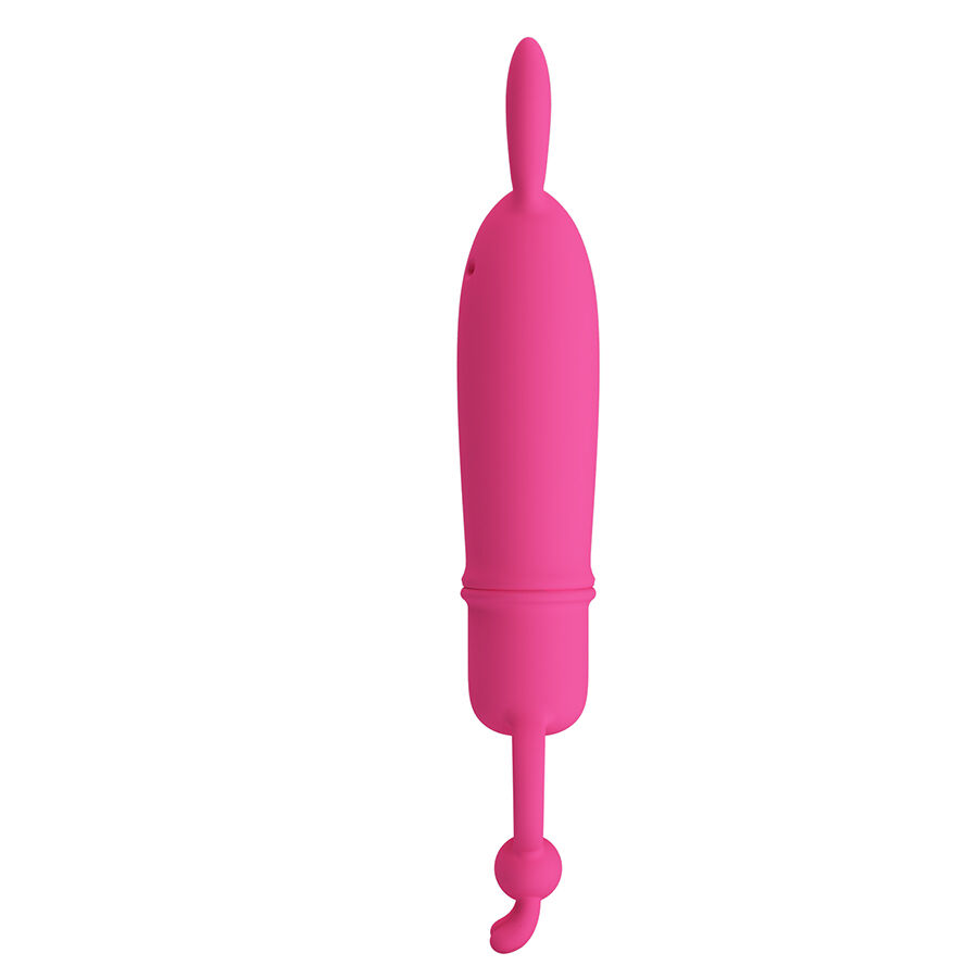 Vibrateur rabbit Delia avec anneau de résistance — PRETTY LOVE FLIRTATION