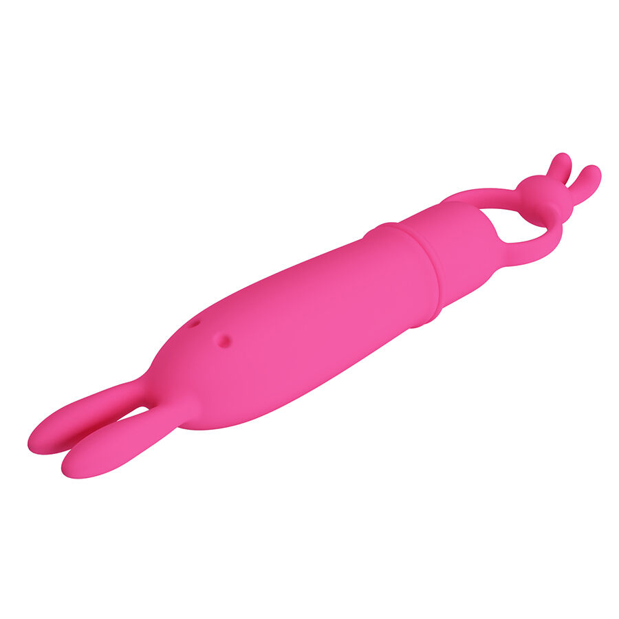Vibrateur rabbit Delia avec anneau de résistance — PRETTY LOVE FLIRTATION
