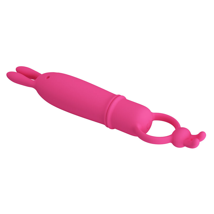 Vibrateur rabbit Delia avec anneau de résistance — PRETTY LOVE FLIRTATION
