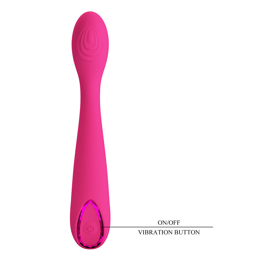 Vibromasseur Jessica haute puissance rose — PRETTY LOVE SMART