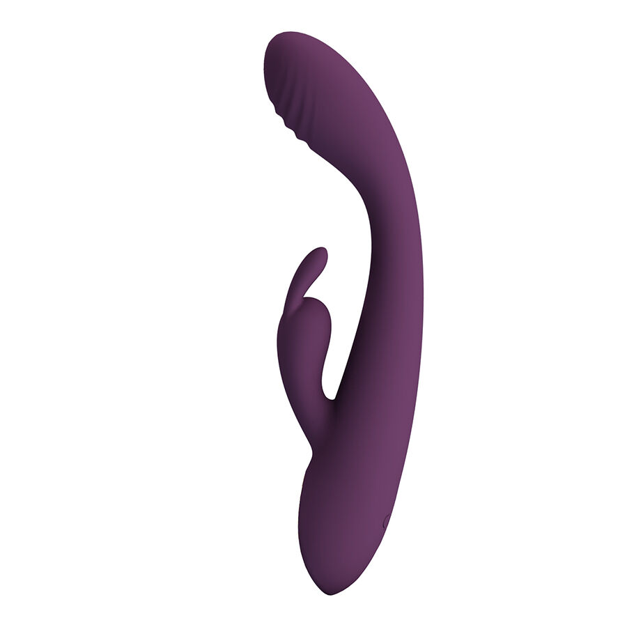 Vibromasseur rabbit violet avec stimulateur — PRETTY LOVE FLIRTATION