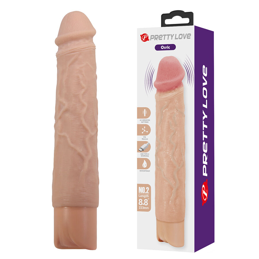 Vibrateur Osric flexible et réaliste — PRETTY LOVE HIGH GRADE