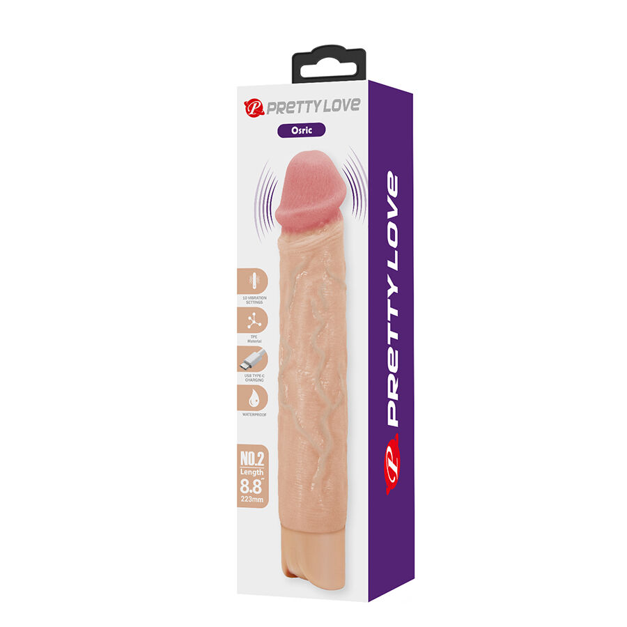 Vibrateur Osric flexible et réaliste — PRETTY LOVE HIGH GRADE