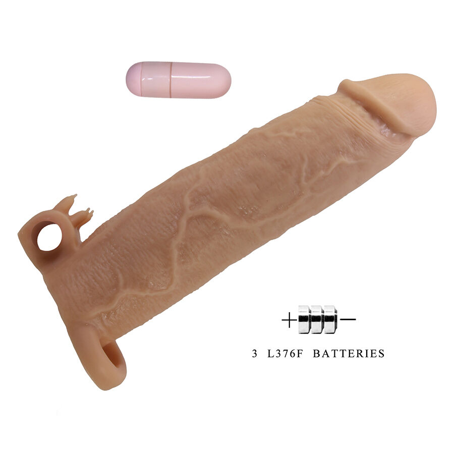 Manchon vibrant avec stimulateur clitorien — PRETTY LOVE MALE