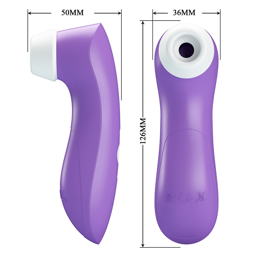 Stimulateur clitoridien à succion pulsée — ROMANCE