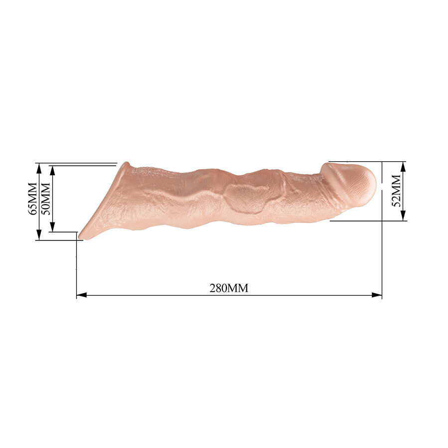 Coque d'extension transparente avec inserts réglables — PRETTY LOVE MALE