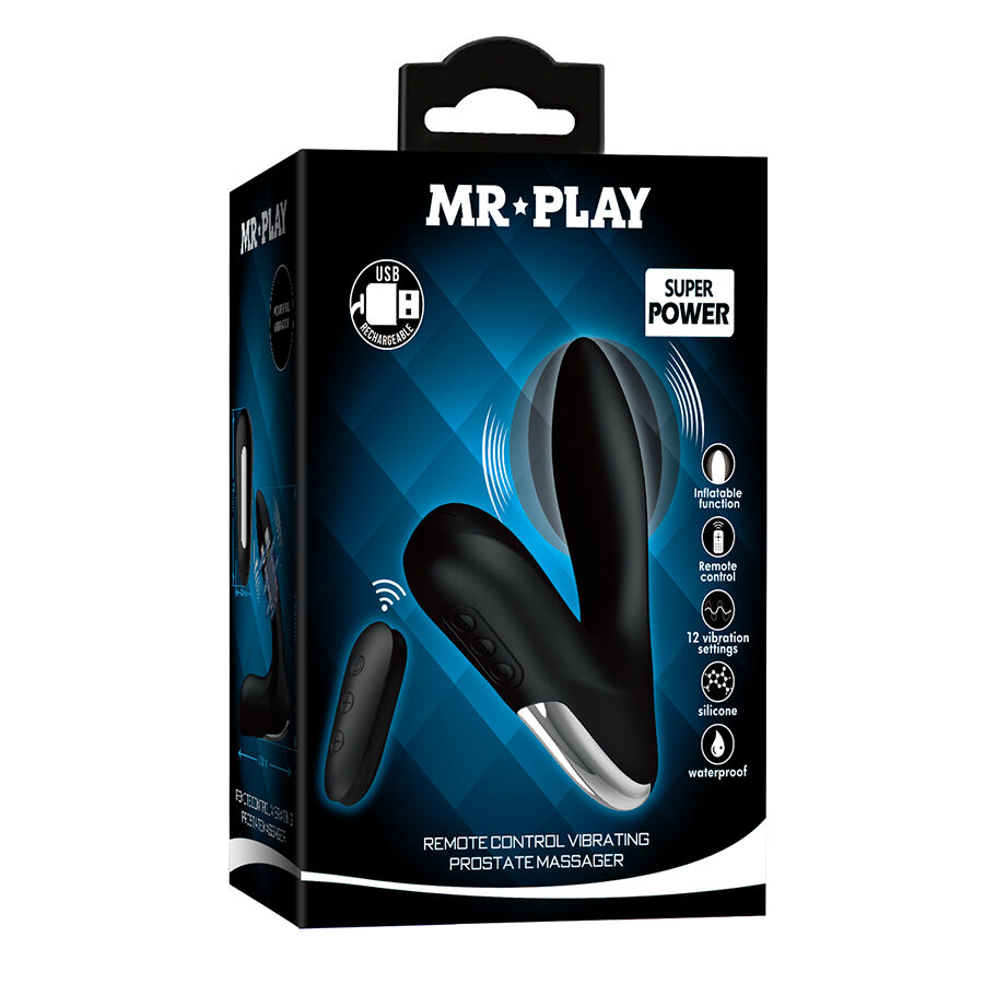 Masseur de prostate gonflable à vibrations — MR PLAY