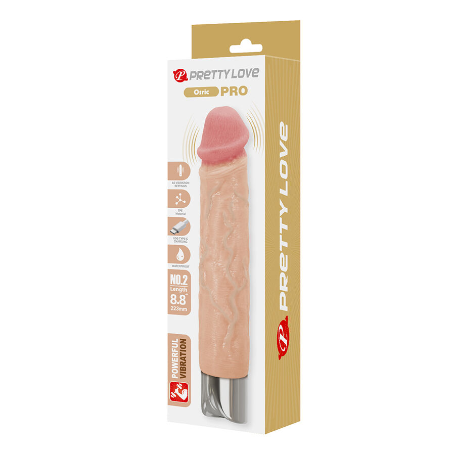 Vibrateur flexible et réaliste Osric Pro — PRETTY LOVE HIGH GRADE