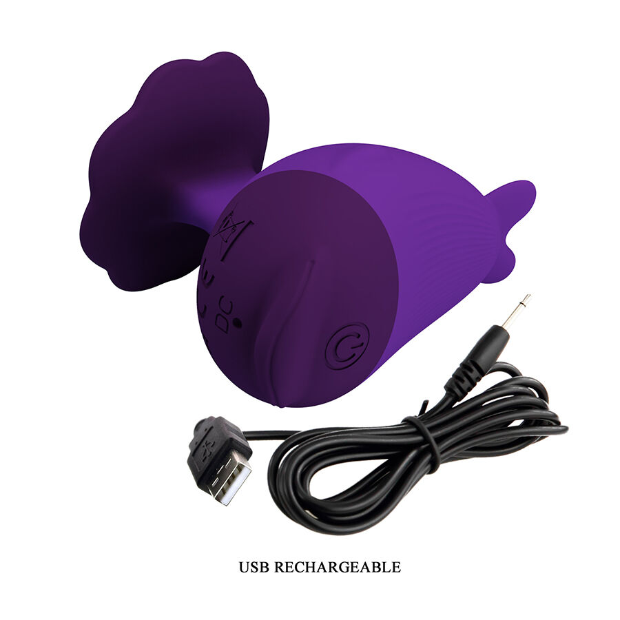 Mini vibromasseur dauphin avec clip — PRETTY LOVE FLIRTATION