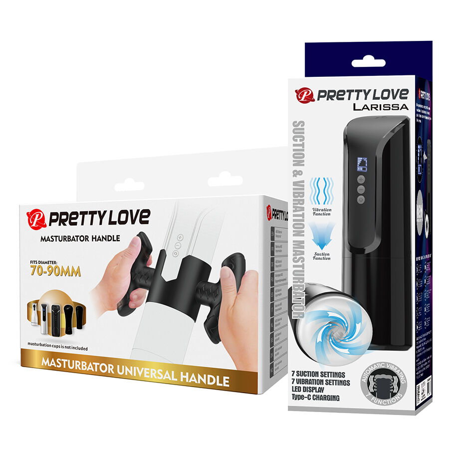 Masturbateur vibrant à succion Larissa — PRETTY LOVE MALE