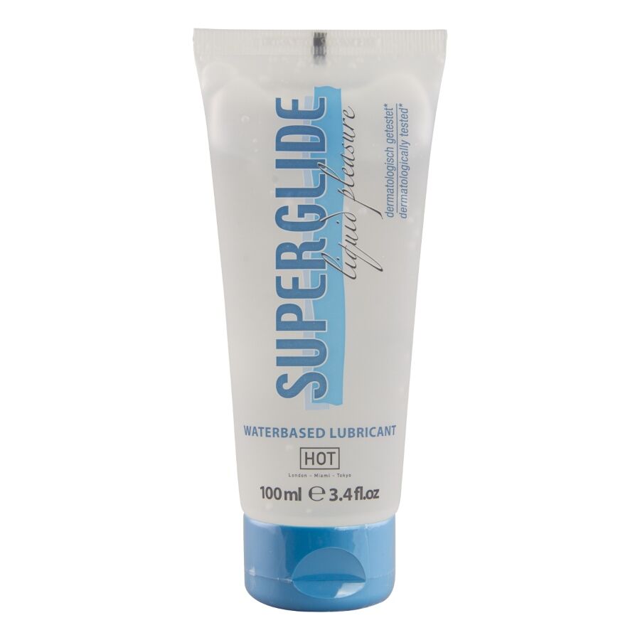 Lubrifiant à base d'eau Superglide Liquid Pleasure 100 ml — HOT