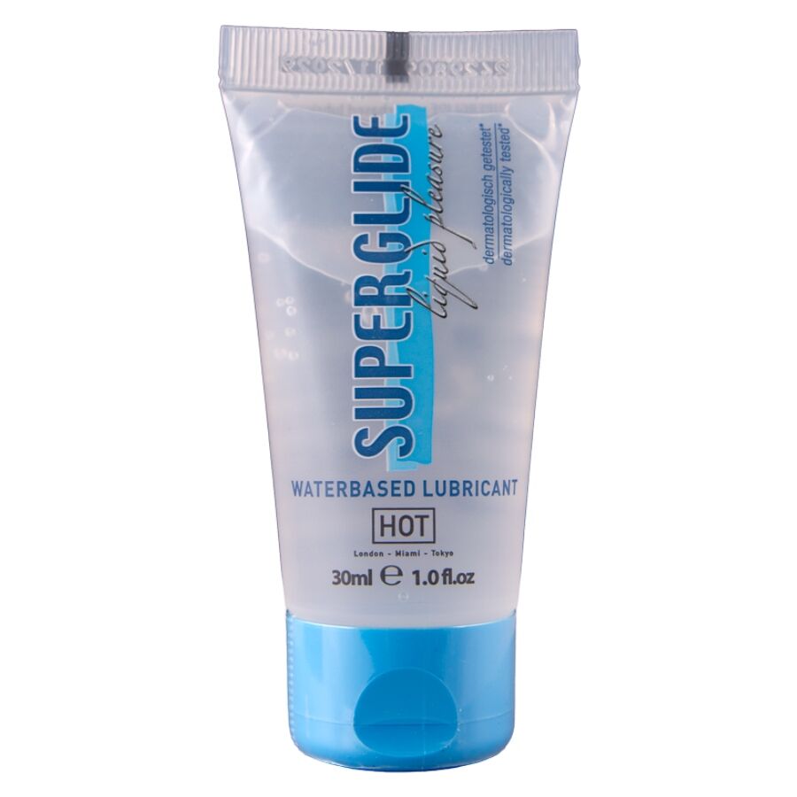 Superglide Liquid Pleasure Lubrifiant à base d'eau — HOT
