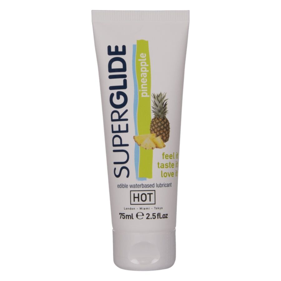 Gel lubrifiant comestible à la saveur d'ananas — HOT
