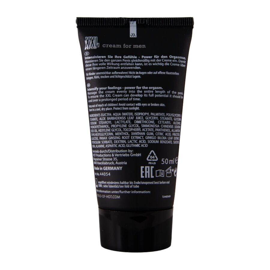 Crème intensité masculine XXL — HOT