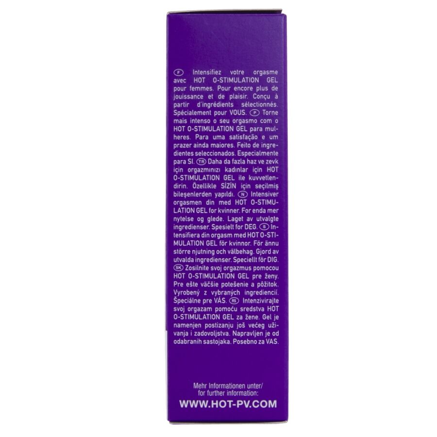 Gel stimulant chauffant intensité orgasmique — HOT