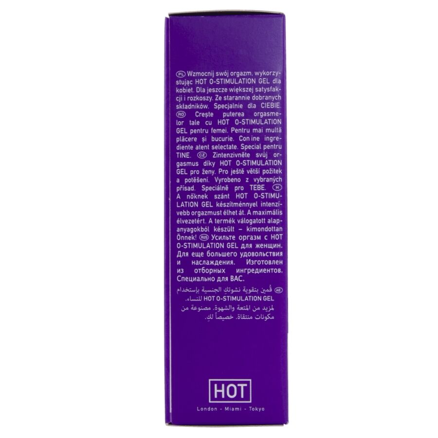Gel stimulant chauffant intensité orgasmique — HOT