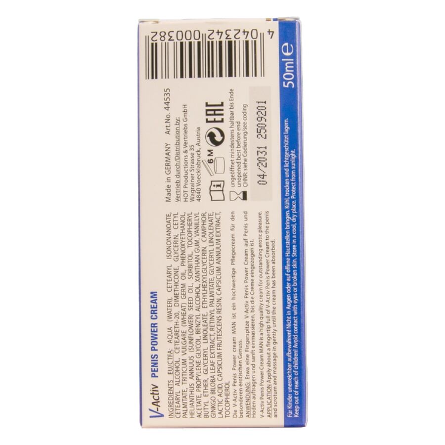 Crème stimulante revitalisante pour hommes — HOT
