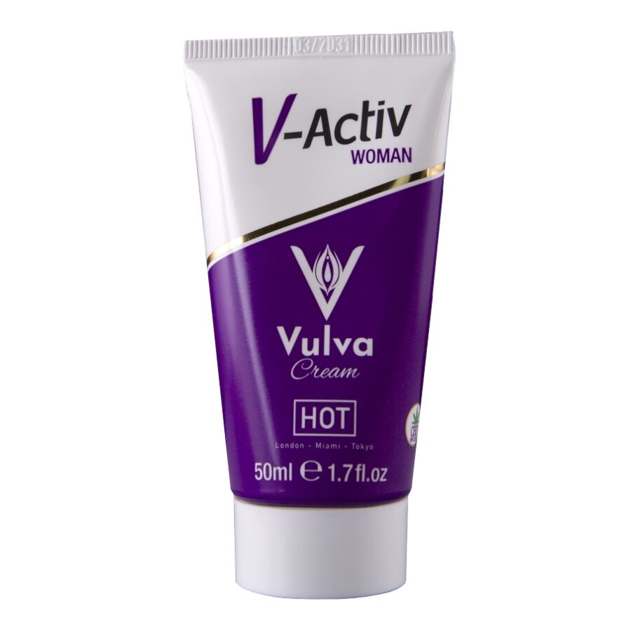 Crème vulvaire au CBD pour sensations intenses — HOT