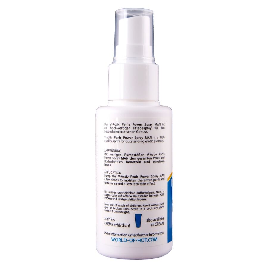 Spray stimulant pour homme à l'aloe vera et capsicum — HOT