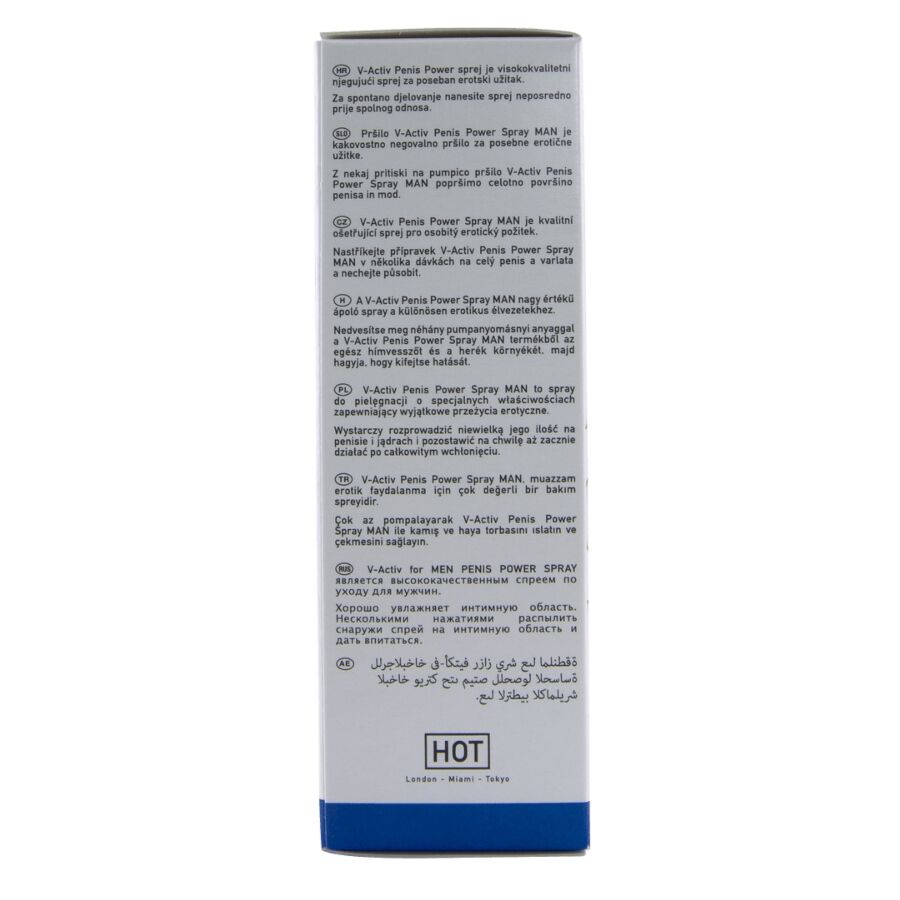 Spray stimulant pour homme à l'aloe vera et capsicum — HOT