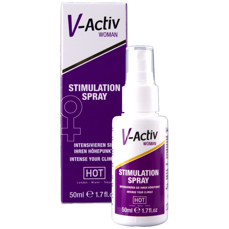 Spray stimulant pour femme à la chaleur subtile — HOT