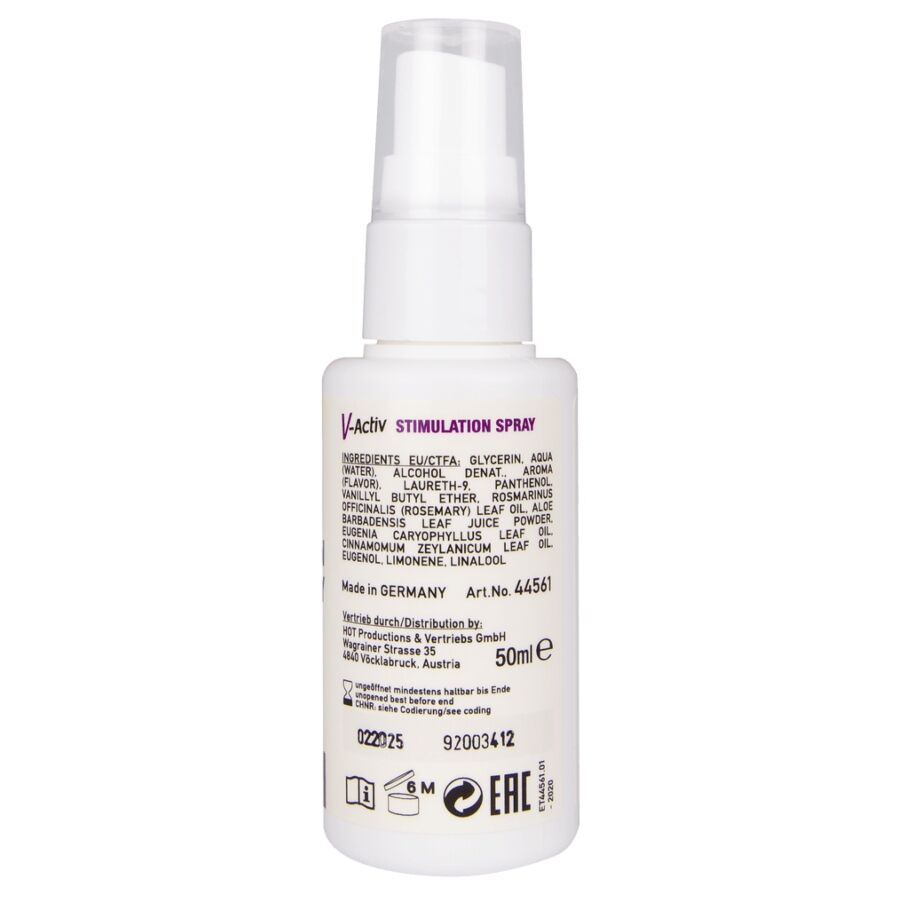 Spray stimulant pour femme à la chaleur subtile — HOT