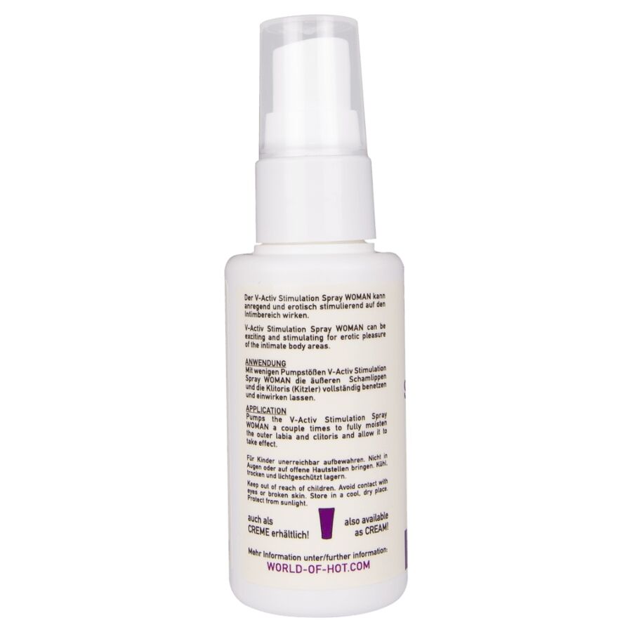 Spray stimulant pour femme à la chaleur subtile — HOT