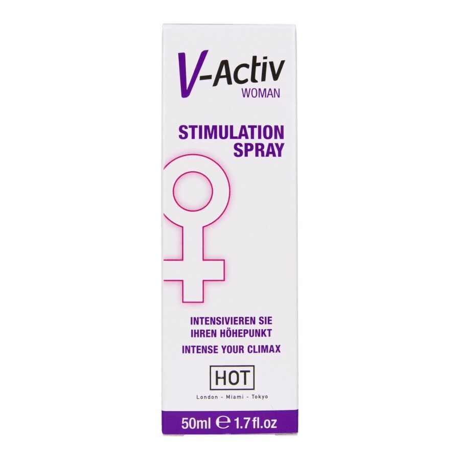 Spray stimulant pour femme à la chaleur subtile — HOT