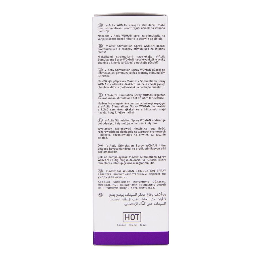 Spray stimulant pour femme à la chaleur subtile — HOT