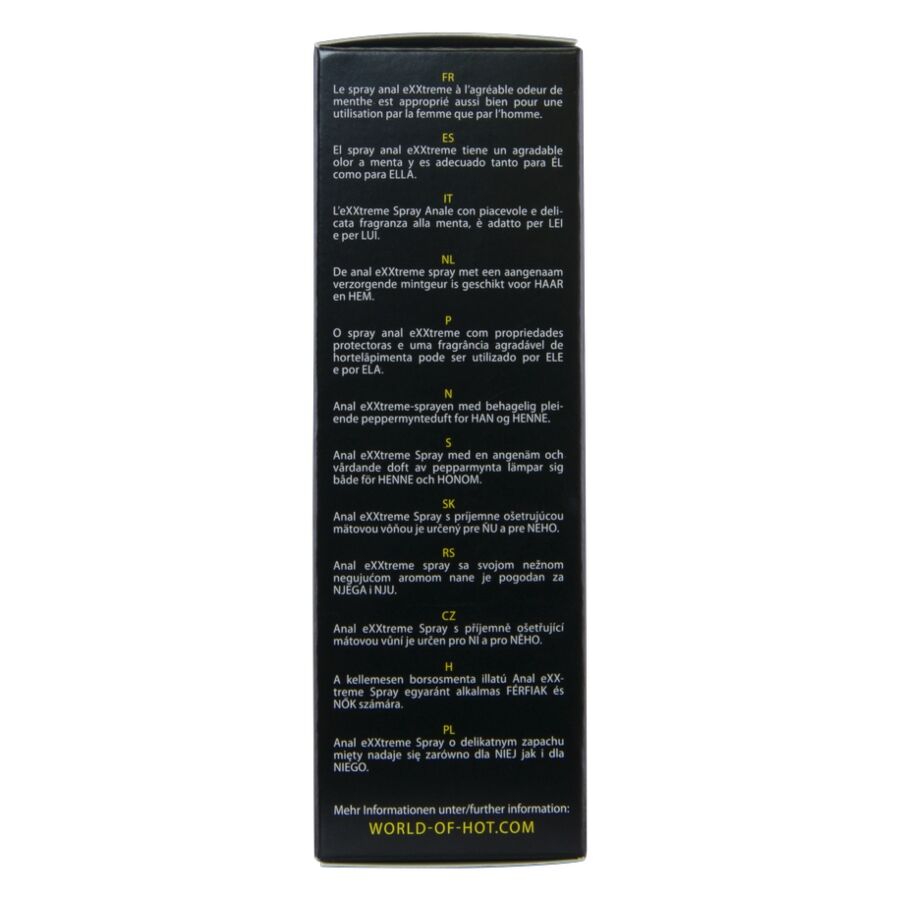 Spray anal confort extrême apaisant et rafraîchissant — HOT