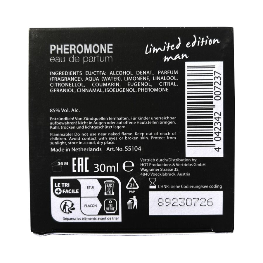 Parfum aux phéromones Dubai édition limitée homme — HOT