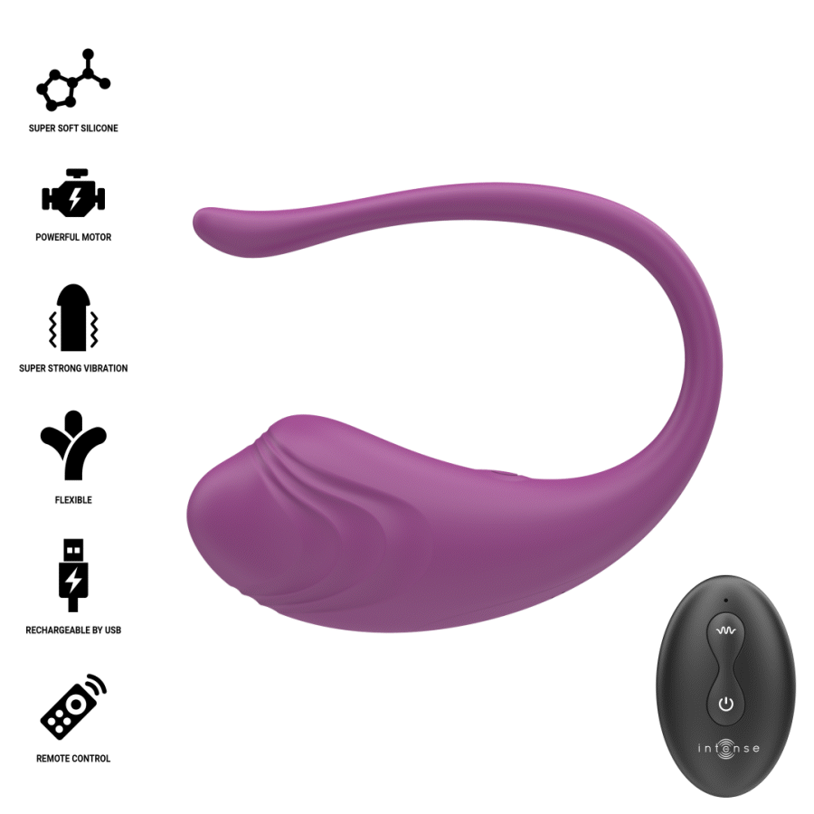Œuf vibrant télécommandé Olivia — INTENSE REMOTE CONTROL