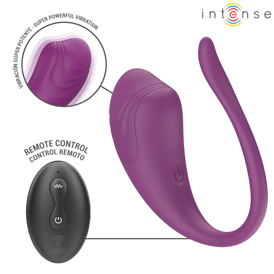 Œuf vibrant télécommandé Olivia — INTENSE REMOTE CONTROL