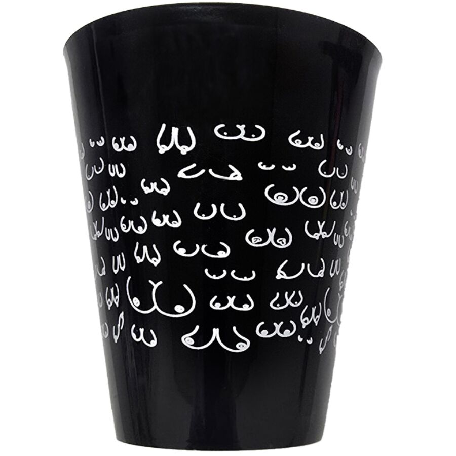 Gobelet coquin 500 ml noir et blanc — DIABLO PICANTE