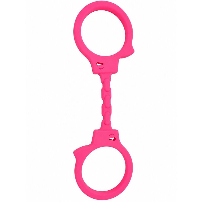 Menottes souples en silicone rose — DIABLO PICANTE