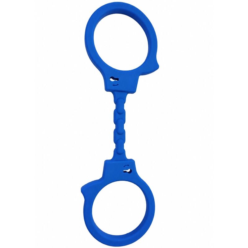 Menottes en silicone bleues — DIABLO PICANTE