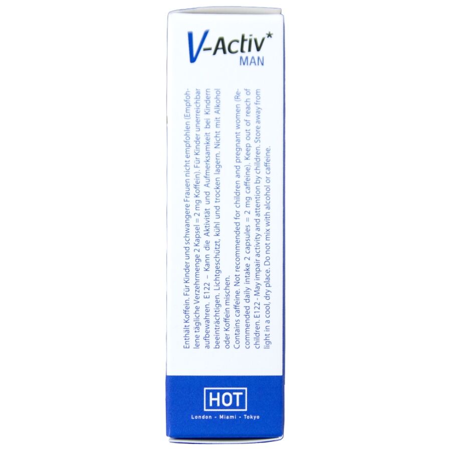 Capsules vitalité et énergie pour homme — HOT