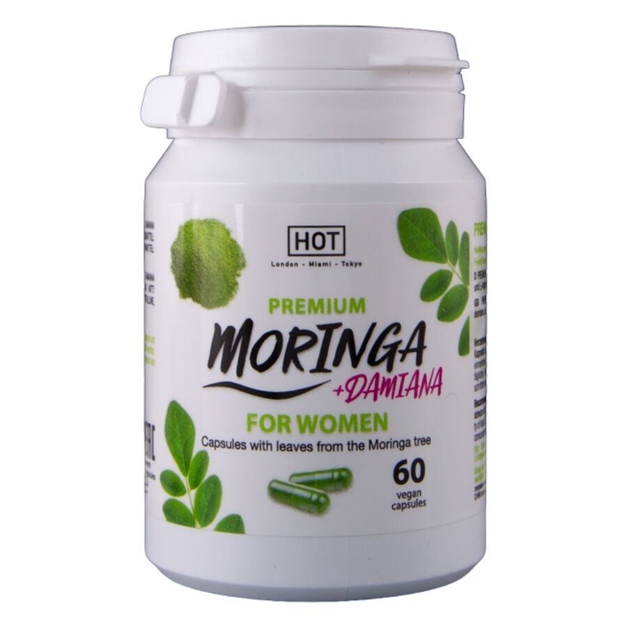 Complément vitalité féminine au moringa et damiana bio — HOT