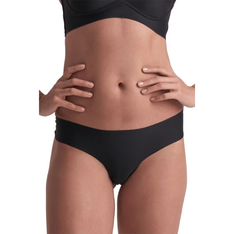 BYE-BRA - PACK 2 TANGAS INVISIBLES BEIGE Y NEGRO TALLA M